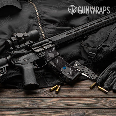 Hex DNA AR-15 Mag & Mag Well Gun Skin Vinyl Wraps