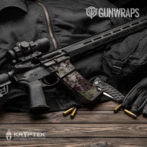Kryptek Camo AR-15 Mag & Mag Well Gun Skin Vinyl Wraps
