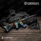 AR 15 Kryptek Thermal Camo Gun Skin Vinyl Wrap