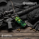 Kryptek Toxic Waste Camo AR 15 Mag & Mag Well Gun Skin Vinyl Wrap