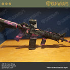 AR 15 Stone Bewitched Marble Gun Skin Vinyl Wrap