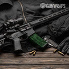 Ragged Elite Green Camo AR 15 Mag Gun Skin Vinyl Wrap
