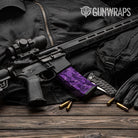 Ragged Elite Purple Camo AR 15 Mag Gun Skin Vinyl Wrap
