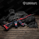 Shredded America Camo AR 15 Gun Skin Vinyl Wrap