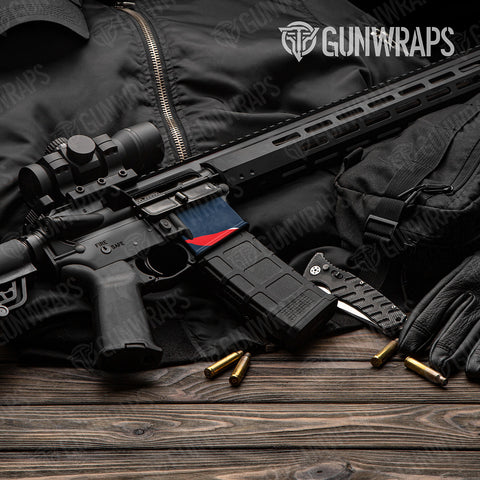 Shredded AR-15 Well Gun Skin Vinyl Wraps