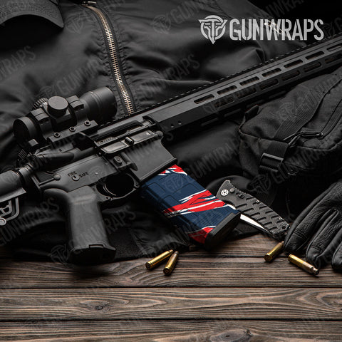 Shredded AR-15 Mag Gun Skin Vinyl Wraps