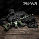 Stone Uba Tuba Green Marble AR 15 Gun Skin Vinyl Wrap