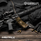 AR 15 Mag & Mag Well Substrate Sniper Camo Gun Skin Vinyl Wrap Film