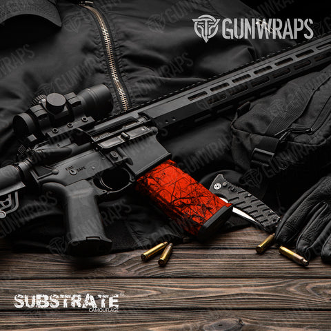 Substrate Camo AR-15 Mag Gun Skin Vinyl Wraps
