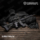 AR 15 Substrate Submariner Camo Gun Skin Vinyl Wrap Film