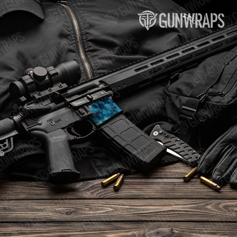 Tie Dye AR-15 Well Gun Skin Vinyl Wraps