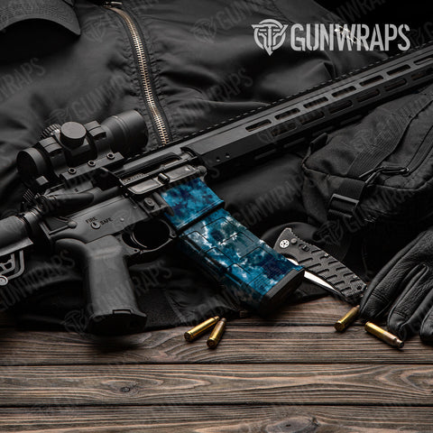 Tie Dye AR-15 Mag & Mag Well Gun Skin Vinyl Wraps