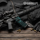 Vivid Hex Tiffany Blue AR 15 Mag & Mag Well Gun Skin Vinyl Wrap