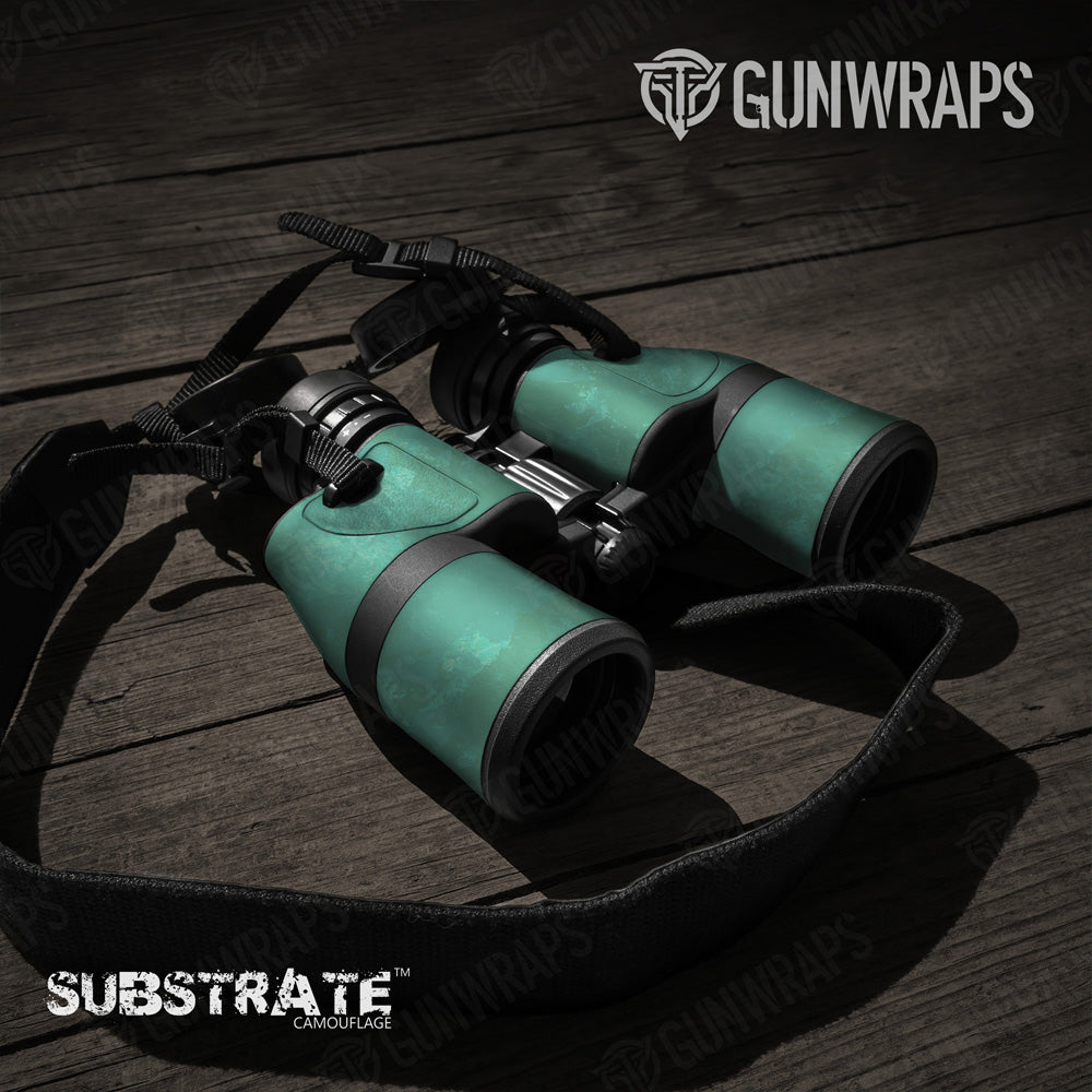 Binocular Substrate Saltwater Camo Gear Skin Vinyl Wrap Film