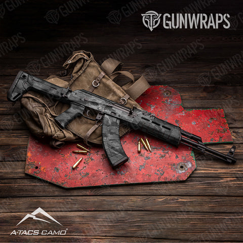 Grey AK-47 Gun Skin Vinyl Wraps