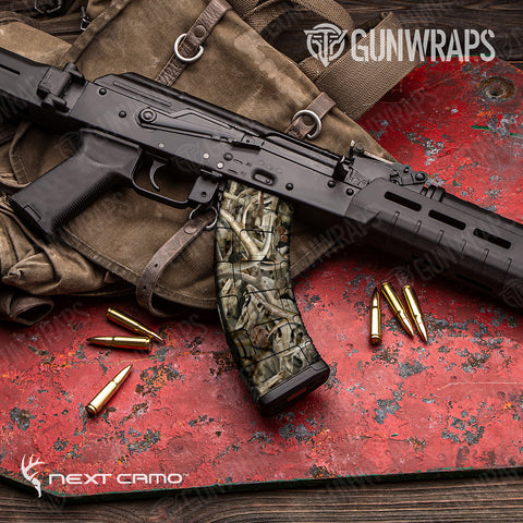 Next Camo AK-47 Mag Gun Skin Vinyl Wraps