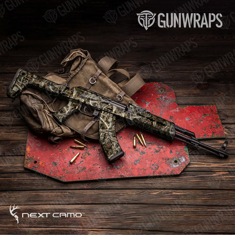 Next Camo AK-47 Gun Skin Vinyl Wraps