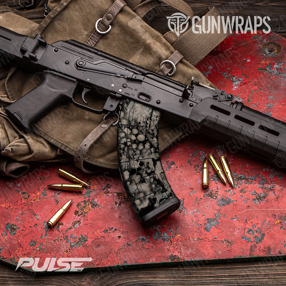 AK 47 Mag Pulse Apocalyptic Camo Gun Skin Vinyl Wrap