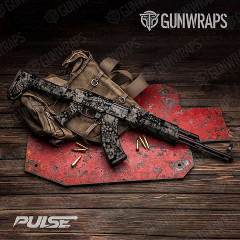 Pulse Camo AK-47 Gun Skin Vinyl Wraps