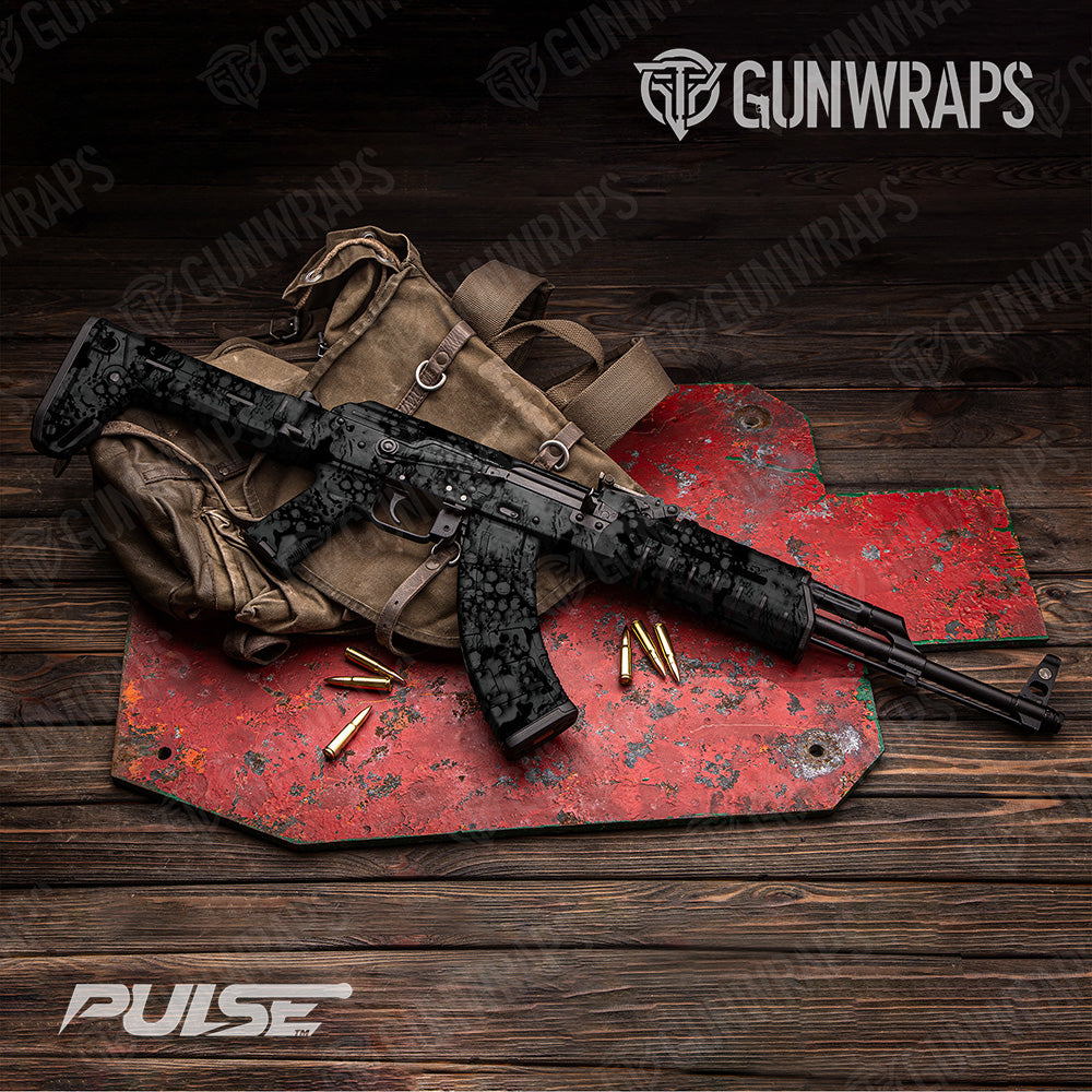AK 47 Pulse Midnight Camo Gun Skin Vinyl Wrap