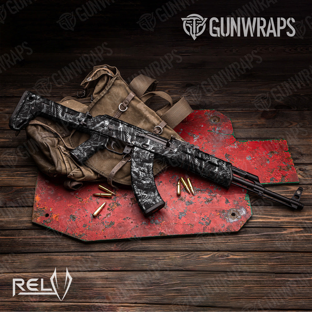 AK 47 RELV Medusa Camo Gun Skin Vinyl Wrap Film