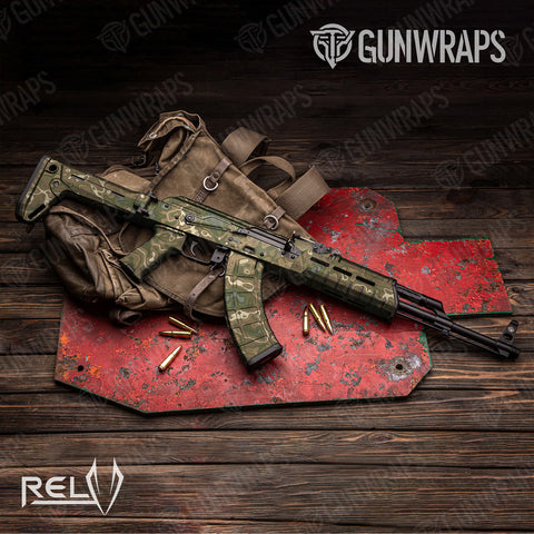 Tan AK-47 Gun Skin Vinyl Wraps