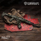 AK 47 RELV X3 Tunnel Rat Camo Gun Skin Vinyl Wrap Film