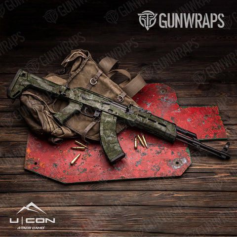 U|CON Camo AK-47 Gun Skin Vinyl Wraps