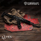AK 47 Veil Ops Wraith Camo Gun Skin Vinyl Wrap
