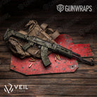 AK 47 Veil Stalker Camo Gun Skin Vinyl Wrap