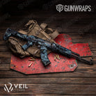 AK 47 Veil Stoke Poseidon Camo Gun Skin Vinyl Wrap