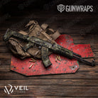 AK 47 Veil Stryk Transition Flat Camo Gun Skin Vinyl Wrap