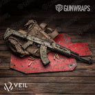 AK 47 Veil Terra A Camo Gun Skin Vinyl Wrap