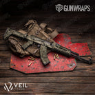 AK 47 Veil Terra G Camo Gun Skin Vinyl Wrap