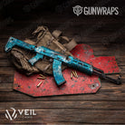 AK 47 Veil Wideland Mariner Camo Gun Skin Vinyl Wrap