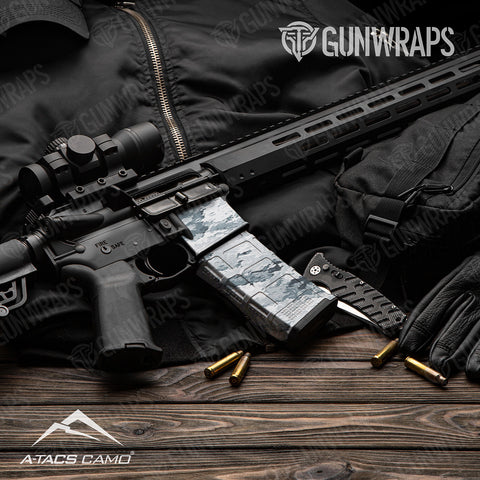 A-TACS Camo AR-15 Mag & Mag Well Gun Skin Vinyl Wraps