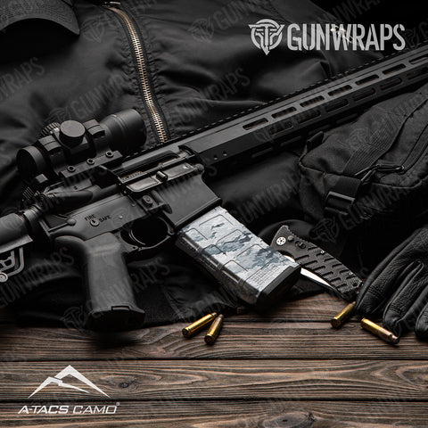 A-TACS Camo AR-15 Mag Gun Skin Vinyl Wraps