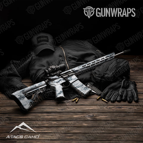 A-TACS Camo AR-15 Gun Skin Vinyl Wraps