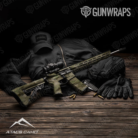 Tan AR-15 Gun Skin Vinyl Wraps