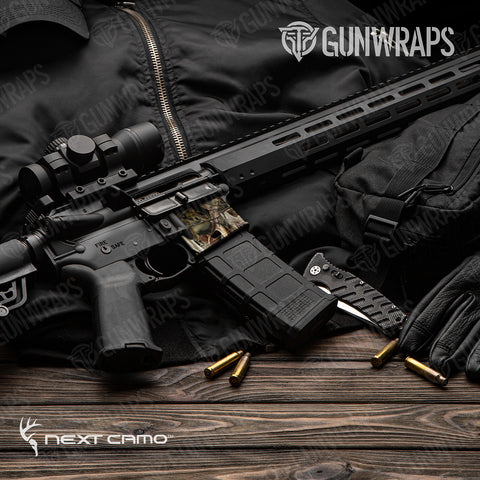Next Camo AR-15 Well Gun Skin Vinyl Wraps