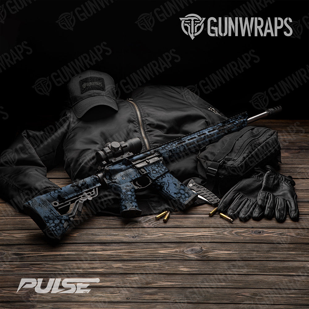 AR 15 Pulse Riptide Camo Gun Skin Vinyl Wrap