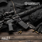 AR 15 Mag Well RELV Medusa Camo Gun Skin Vinyl Wrap Film