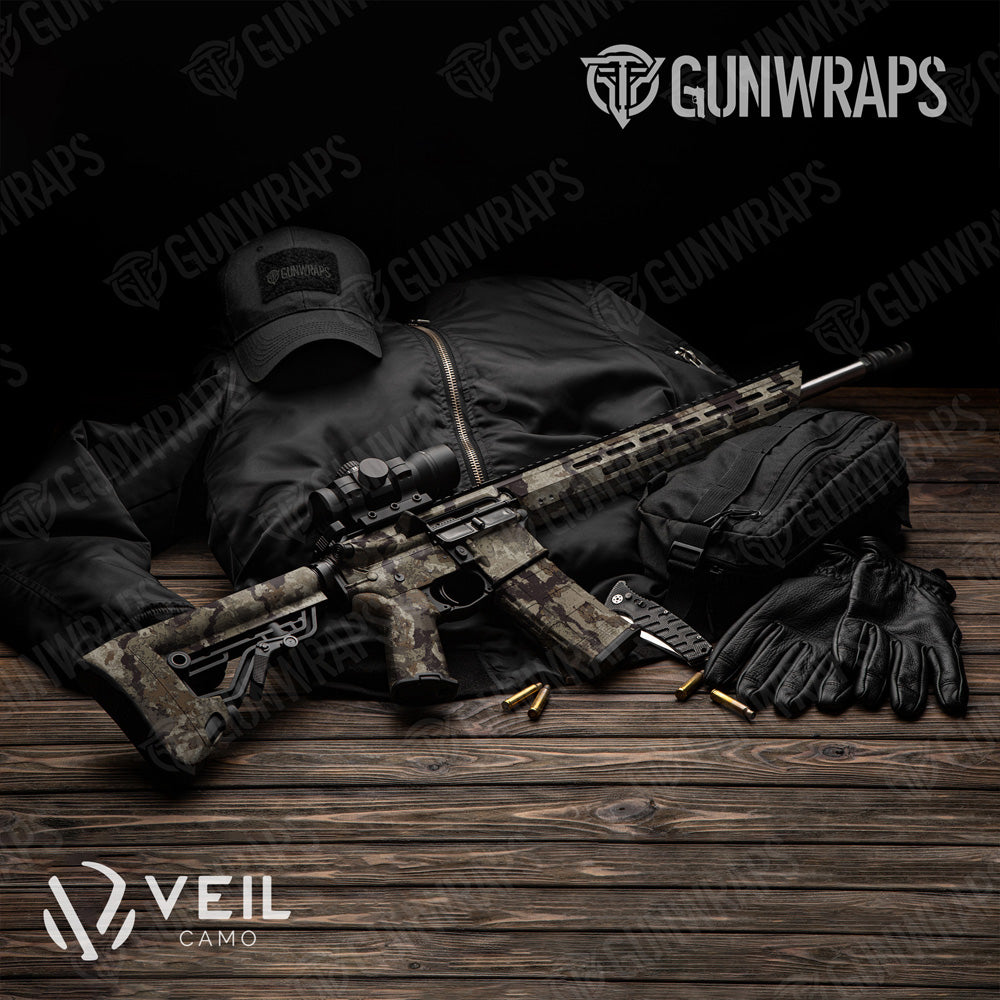 AR 15 Veil Cervidae Camo Gun Skin Vinyl Wrap