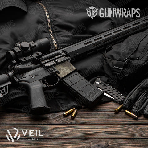 Veil Camo AR-15 Well Gun Skin Vinyl Wraps