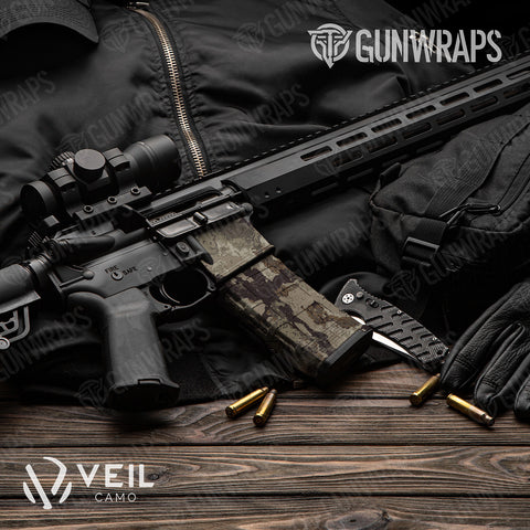 Veil Camo AR-15 Mag & Mag Well Gun Skin Vinyl Wraps