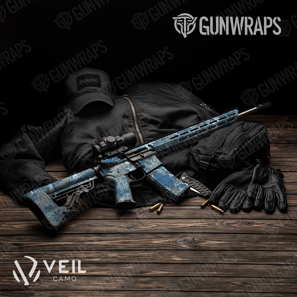 AR 15 Veil Stryk Hookset Camo Gun Skin Vinyl Wrap