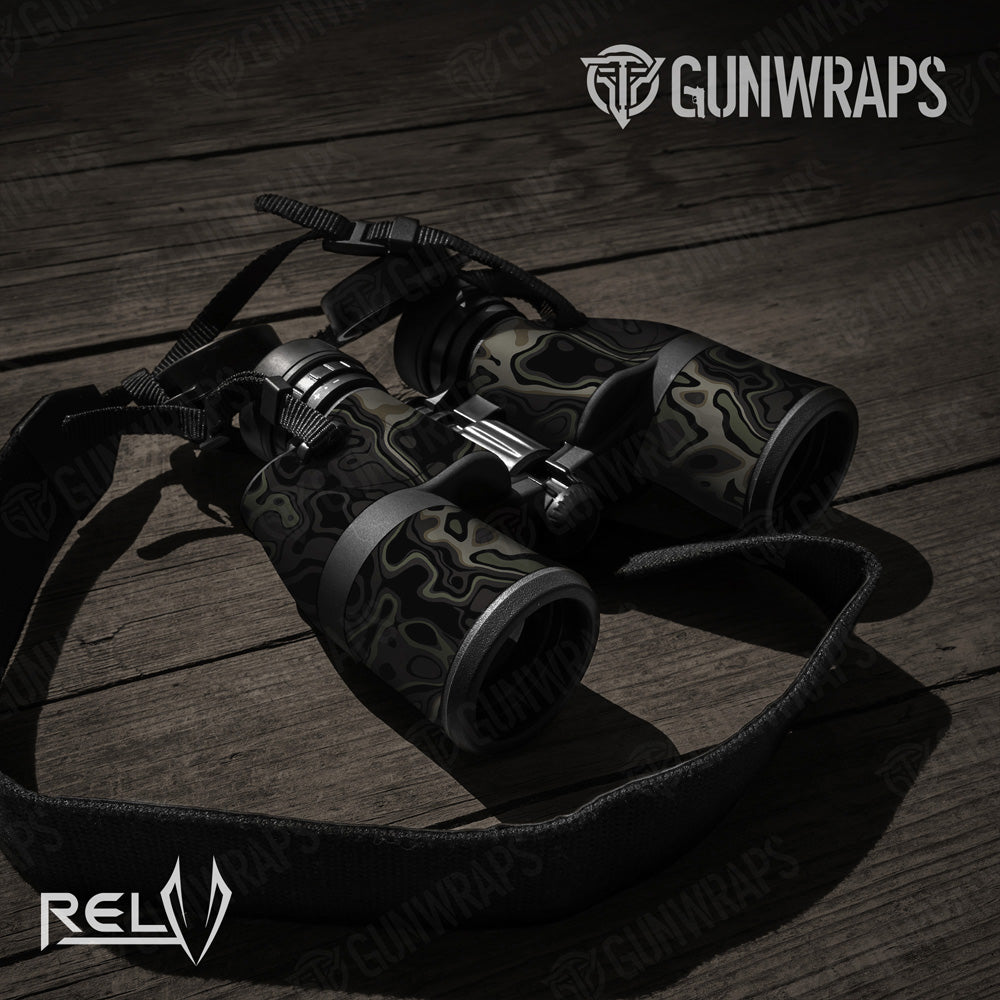 Binocular RELV X3 Marauder Camo Gear Skin Vinyl Wrap Film