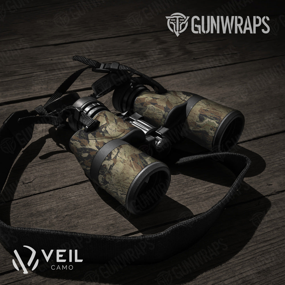 Binocular Veil Rumba Barren Camo Gun Skin Vinyl Wrap