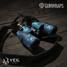 Binocular Veil Stoke Aqua Camo Gun Skin Vinyl Wrap
