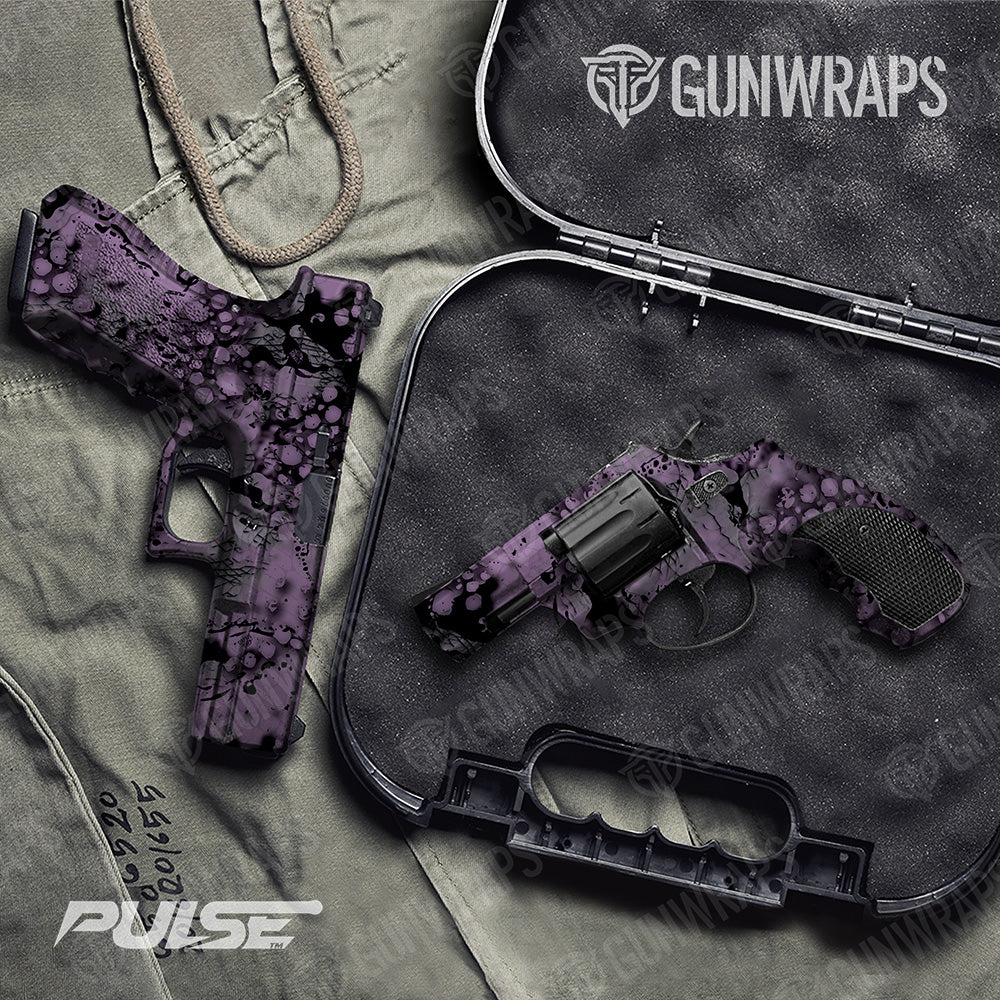 Pistol & Revolver Pulse Galaxy Camo Gun Skin Vinyl Wrap